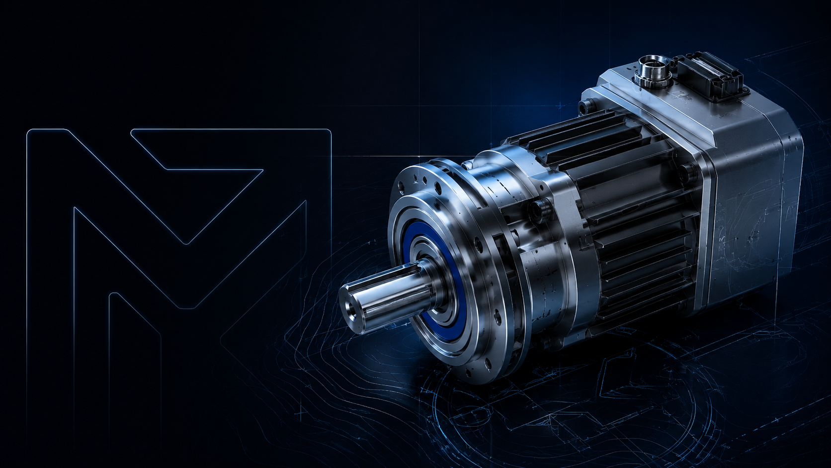 Electric drive background visual